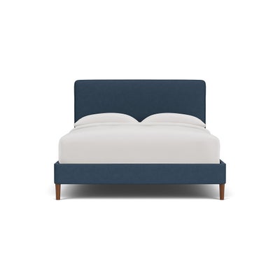 Super King Classic Bedstead - Indigo - House Linen Mix
