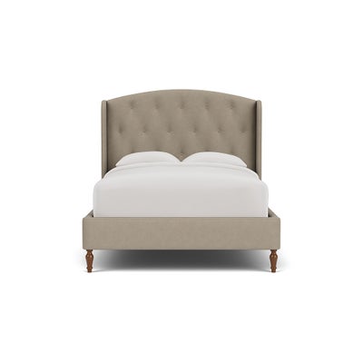 Double Classic Bedstead - Dove Grey - House Linen Mix