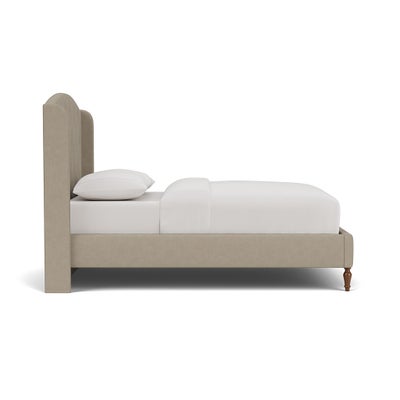 Double Classic Bedstead - Dove Grey - House Linen Mix