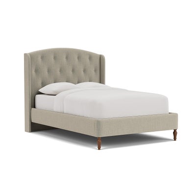 Double Classic Bedstead - Natural - Eco Chenille