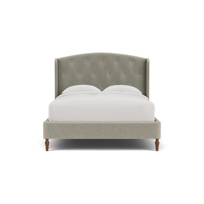 King Size Classic Bedstead - Natural - Eco Chenille