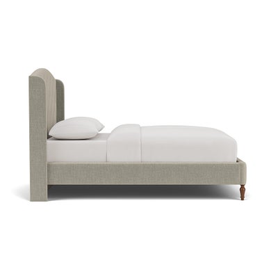 King Size Classic Bedstead - Natural - Eco Chenille