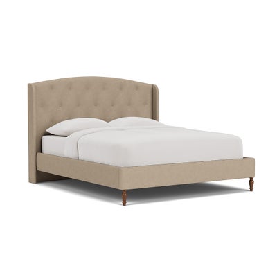 Super King Classic Bedstead - Natural - House Linen Mix