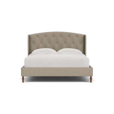 Super King Classic Bedstead - Dove Grey - House Linen Mix
