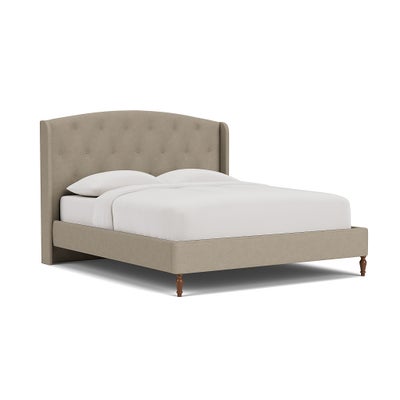 Super King Classic Bedstead - Dove Grey - House Linen Mix