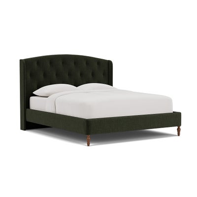 Super King Classic Bedstead - Moss - Eco Chenille
