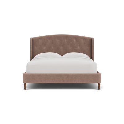 Super King Classic Bedstead - Dusky Rose - Eco Chenille