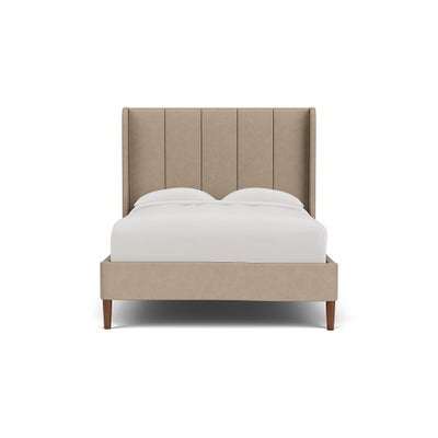 Double Classic Bedstead - Natural - House Linen Mix