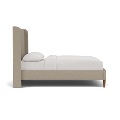 Double Classic Bedstead - Dove Grey - House Linen Mix