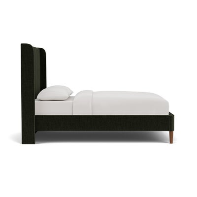 Double Classic Bedstead - Moss - Eco Chenille