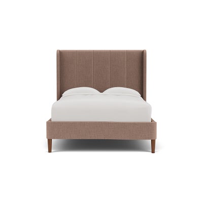 Double Classic Bedstead - Dusky Rose - Eco Chenille