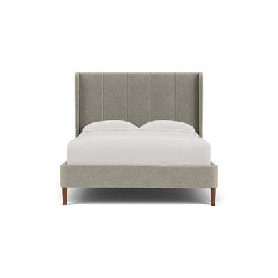King Size Classic Bedstead - Natural - Eco Chenille