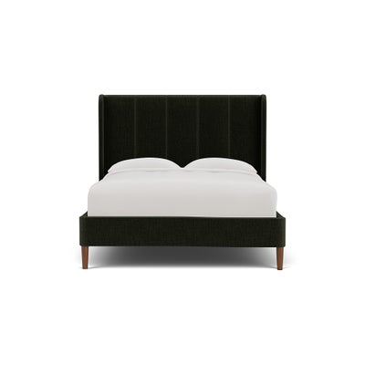 King Size Classic Bedstead - Moss - Eco Chenille