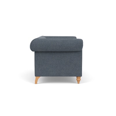 3 Seater - Indigo - Rustic Weave