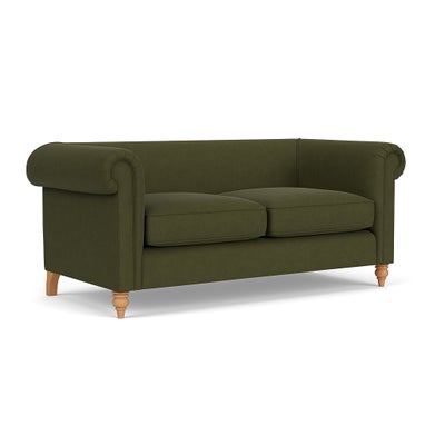 3 Seater - Forest Green - House Linen Mix