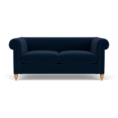 3 Seater - Deep blue - Matt Velvet