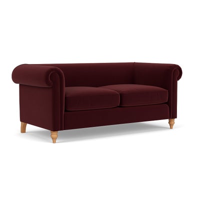 3 Seater - Dark Rosehip - Matt Velvet