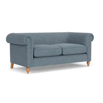 3 Seater - Mid Blue - Aquaclean Oxford