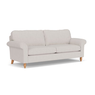 4 Seater - Soft White - Luxury Italian Linen