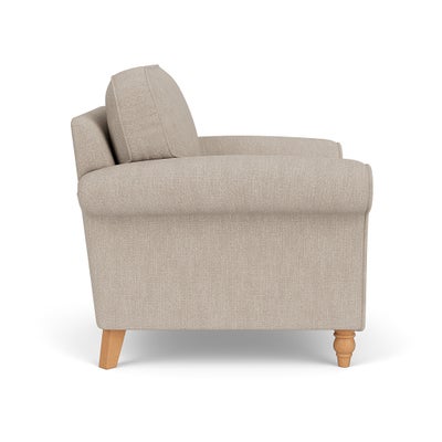 Armchair - Natural - Luxury Italian Linen
