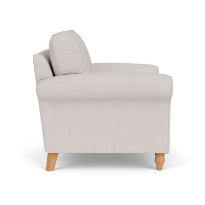 Armchair - Soft White - Luxury Italian Linen
