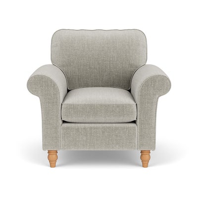 Armchair - Grey Mist - Eco Chenille