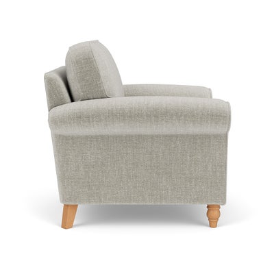 Armchair - Grey Mist - Eco Chenille