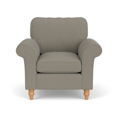Armchair - Flax - Rustic weave
