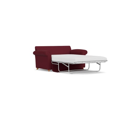 Sofa Bed Large 2 Seater - Rosehip - House linen mix