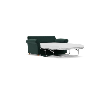 Sofa Bed Large 2 Seater - Lake - Matt Velvet