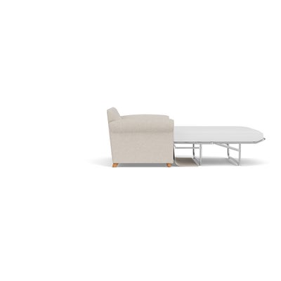 Sofa Bed Large 2 Seater - Natural - Aquaclean Oxford