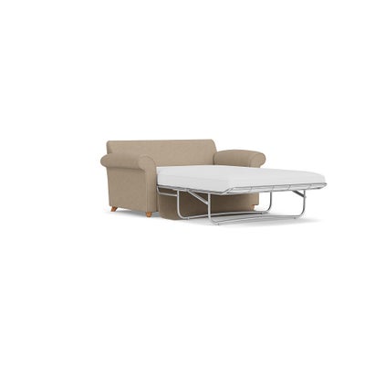 Sofa Bed Large 2 Seater - Natural - House Linen Mix