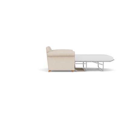 Sofa Bed Large 2 Seater - Lily White - House Linen Mix