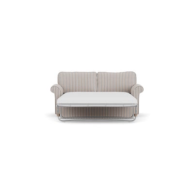 Sofa Bed Large 2 Seater - Indigo - Kingham Stripe