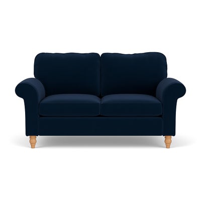 Large 2 Seater - Deep Blue - Matt Velvet