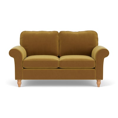 Large 2 Seater - Mustard - Matt Velvet