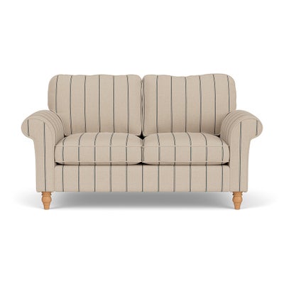 Large 2 Seater - Charcoal - Compton Stripe