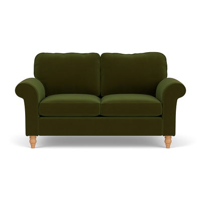 Large 2 Seater - Forest Green - Matt Velvet