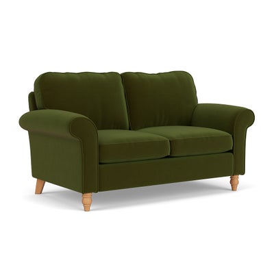 Large 2 Seater - Forest Green - Matt Velvet