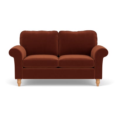 Large 2 Seater - Brick - Matt Velvet
