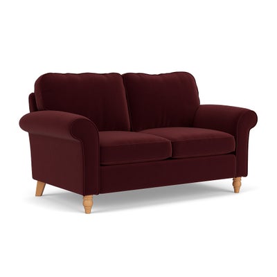 Large 2 Seater - Dark Rosehip - Matt Velvet