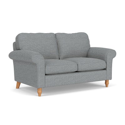 Large 2 Seater - Navy - Herringbone Weave