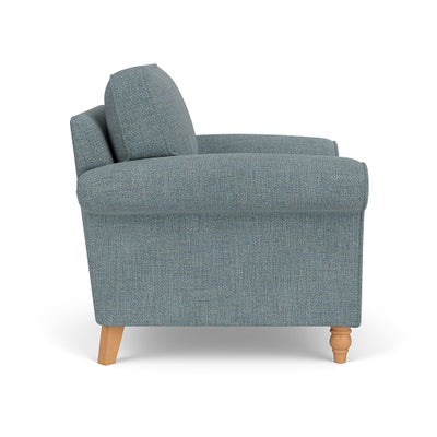 Armchair - Teal marl - Rustic Weave