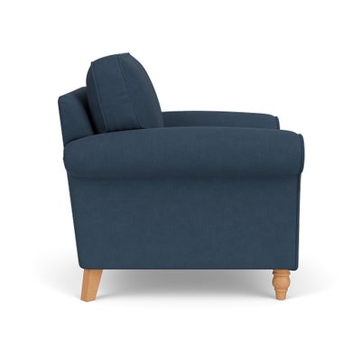 Armchair - Indigo - House Linen Mix