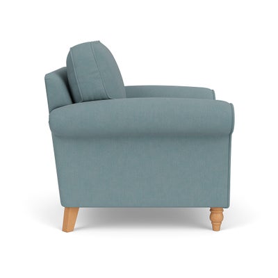 Armchair - Sky blue - House Linen Mix
