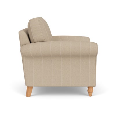 Armchair - Natural - Compton Stripe