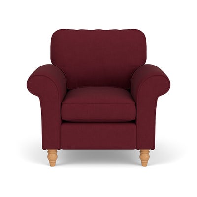 Armchair - Rosehip - House Linen Mix
