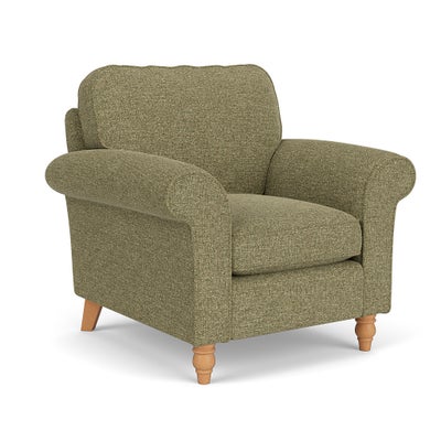 Armchair - Sage - Aquaclean Oxford