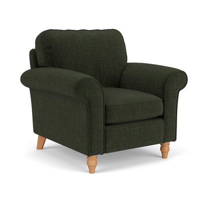 Armchair - Moss - Eco Chenille