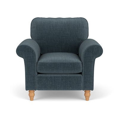 Armchair - Teal - Eco Chenille